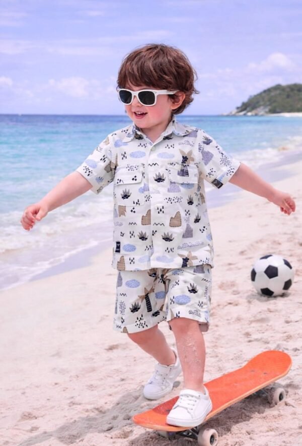 The Seaside Explorer: Two-Piece Cabana Set